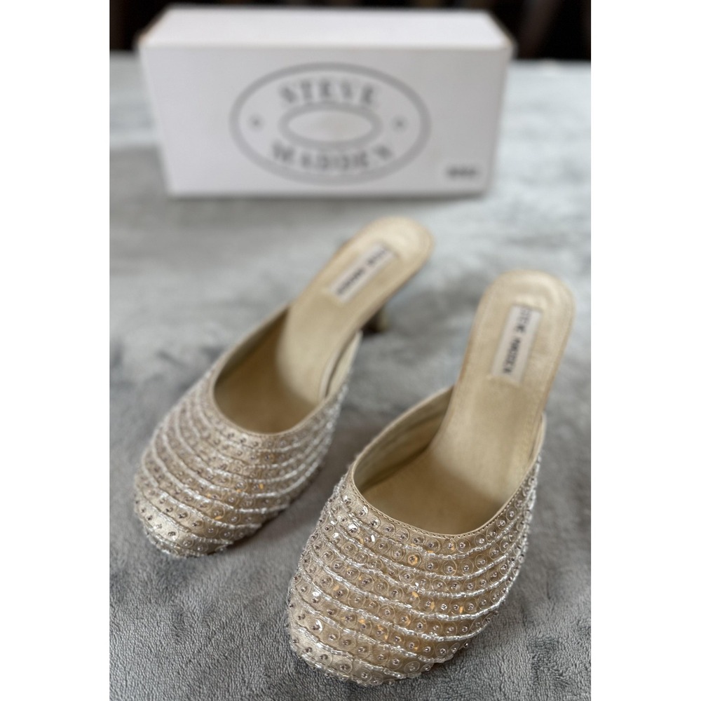 Steve Madden Gold Heels
